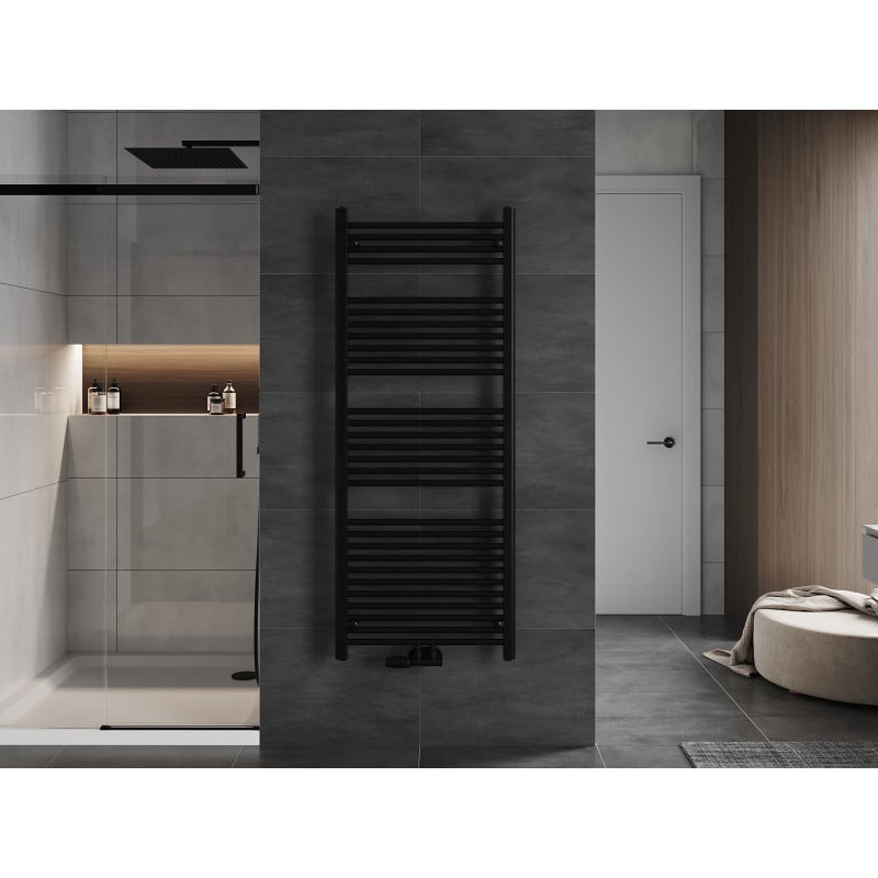 Mexen Mars Badezimmerheizkörper 1500 x 600 mm, 729 W, schwarz - W110-1500-600-00-70