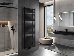 Mexen Mars Badheizkörper 1800 x 600 mm, 953 W, schwarz - W110-1800-600-00-70