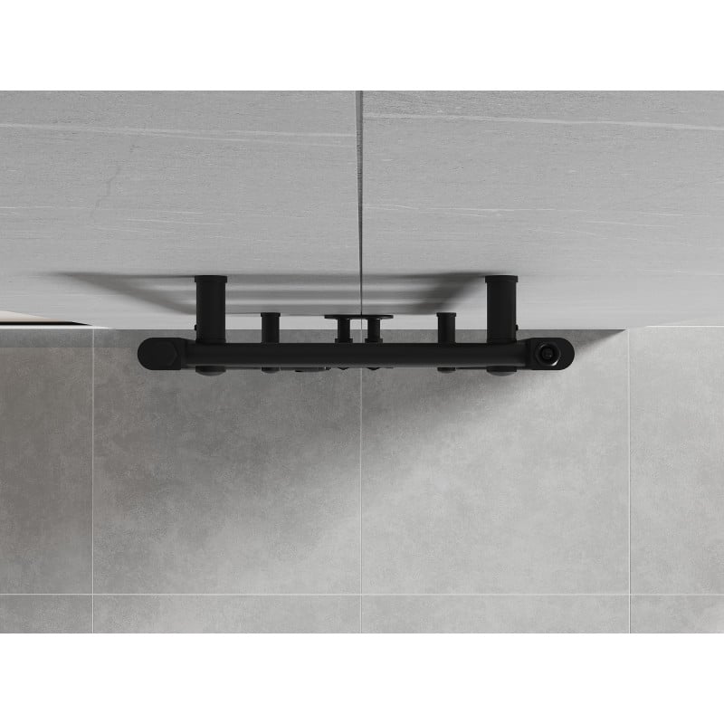 Mexen Mars Badezimmerheizkörper 500 x 400 mm, 178 W, schwarz - W110-0500-400-00-70