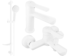 Mexen Sabre DF05 Badewannen-Set, weiß - 72103DF05-20
