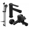Mexen Sabre DF05 Bad-Set, schwarz - 72103DF05-70