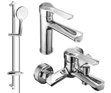 Mexen Sabre DB74 Badewannen-Set, Chrom - 72103DB74-00