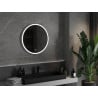 Mexen Gobi beleuchteter Badezimmerspiegel, rund 70 cm, LED 6000K, Antibeschlag - 9801-070-070-611-00