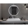 Mexen Gobi beleuchteter Badezimmerspiegel, rund 90 cm, LED 6000K, Antibeschlag - 9801-090-090-611-00