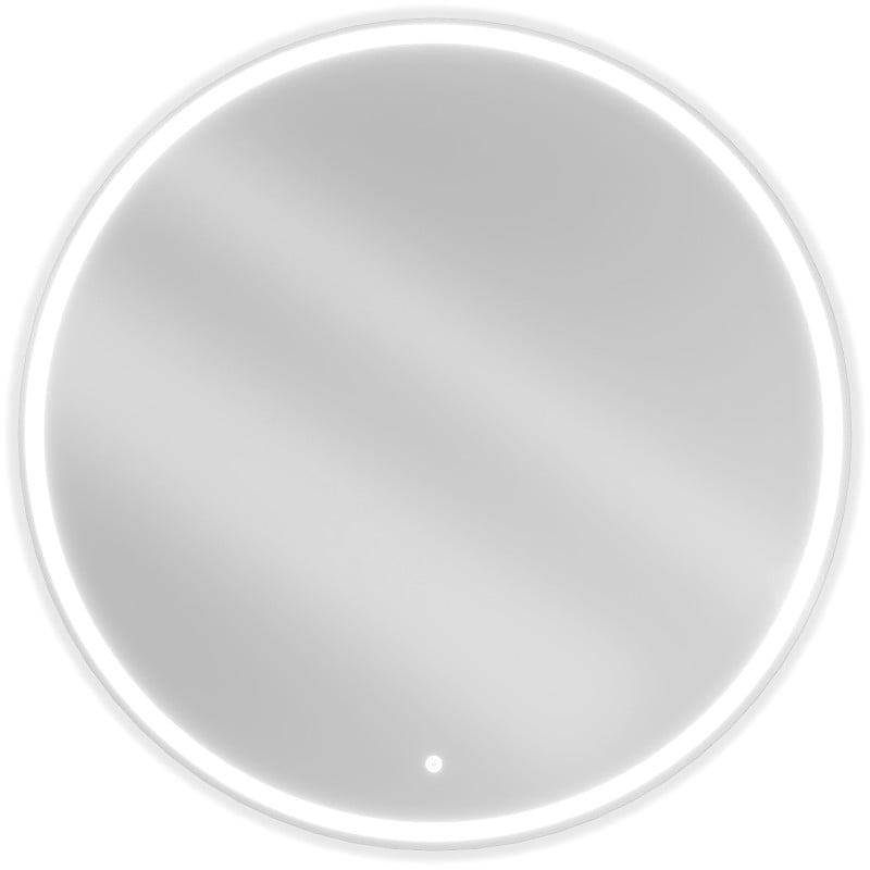Mexen Gobi beleuchteter runder Badezimmerspiegel 100 cm, LED 6000K, Antibeschlag - 9801-100-100-611-00