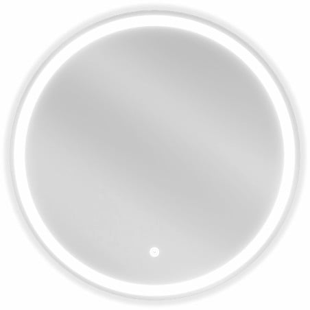 Mexen Gobi beleuchteter Badezimmerspiegel, rund 60 cm, LED 6000K, Antibeschlag - 9801-060-060-611-00