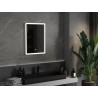Mexen Navia beleuchteter Badezimmer-Spiegel 50 x 70 cm, LED 6000K, Anti-Beschlag - 9803-050-070-611-00