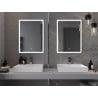 Mexen Navia beleuchteter Badezimmerspiegel 60 x 80 cm, LED 6000K, Antibeschlag - 9803-060-080-611-00
