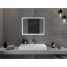 Mexen Navia beleuchteter Badezimmerspiegel 80 x 60 cm, LED 6000K, Antibeschlag - 9803-080-060-611-00