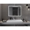 Mexen Navia beleuchteter Badezimmerspiegel 100 x 80 cm, LED 6000K, Antibeschlag - 9803-100-080-611-00