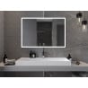 Mexen Navia beleuchteter Badezimmerspiegel 120 x 80 cm, LED 6000K, Antibeschlag - 9803-120-080-611-00