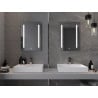 Mexen Remi beleuchteter Badezimmerspiegel 50 x 70 cm, LED 6000K, Antibeschlag - 9804-050-070-611-00