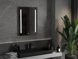 Mexen Remi beleuchteter Badezimmerspiegel 60 x 80 cm, LED 6000K, Antibeschlag - 9804-060-080-611-00