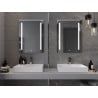 Mexen Remi beleuchteter Badezimmerspiegel 60 x 80 cm, LED 6000K, Antibeschlag - 9804-060-080-611-00