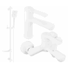 Mexen Sabre DF62 Badewannen-Set, weiß - 72103DF62-20