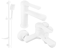 Mexen Sabre DF62 Badewannen-Set, weiß - 72103DF62-20