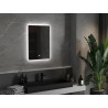 Mexen Sun beleuchteter Badezimmerspiegel 50 x 70 cm, LED 6000K, Anti-Fog - 9807-050-070-611-00
