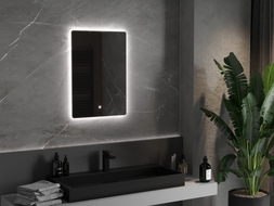 Mexen Sun beleuchteter Badezimmerspiegel 50 x 70 cm, LED 6000K, Anti-Fog - 9807-050-070-611-00