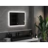 Mexen Sun beleuchteter Badezimmer-Spiegel 80 x 60 cm, LED 6000K, Antibeschlag - 9807-080-060-611-00