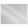 Mexen Sun beleuchteter Badezimmerspiegel 100 x 80 cm, LED 6000K, Antibeschlag - 9807-100-080-611-00