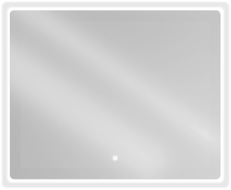 Mexen Sun beleuchteter Badezimmerspiegel 100 x 80 cm, LED 6000K, Antibeschlag - 9807-100-080-611-00