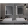 Mexen Taco beleuchteter Badezimmerspiegel 60 x 80 cm, LED 6000K, Antibeschlag - 9805-060-080-611-00