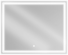 Mexen Taco beleuchteter Badezimmerspiegel 100 x 80 cm, LED 6000K, Antibeschlag - 9805-100-080-611-00