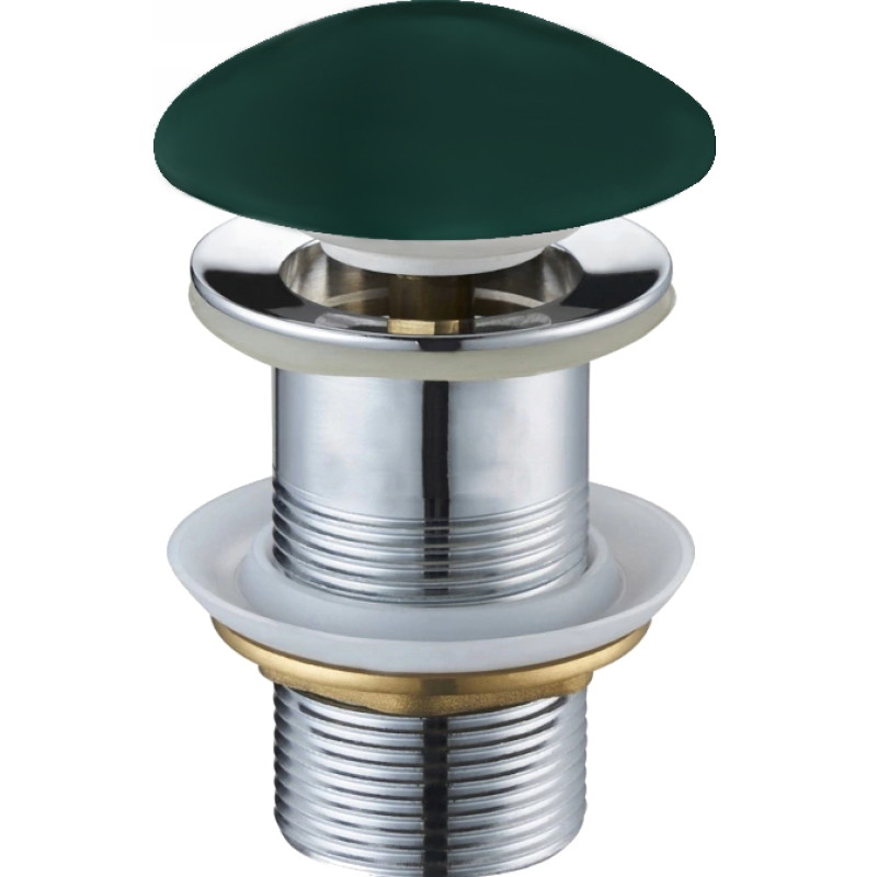 Mexen Click-Clack-Klick rund, dunkelgrün keramisch matt - 79910-47
