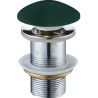 Mexen Click-Clack-Klick rund, dunkelgrün keramisch matt - 79910-47
