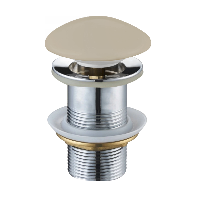 Mexen Klick-Klack Stopfen rund, beige keramisch matt - 79910-62
