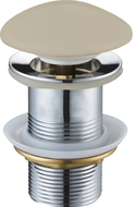 Mexen Klick-Klack Stopfen rund, beige keramisch matt - 79910-62