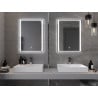 Mexen Zusa beleuchteter Badezimmerspiegel 60 x 80 cm, LED 6000K, Antibeschlag - 9808-060-080-611-00