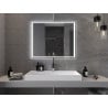 Mexen Zusa beleuchteter Badezimmerspiegel 100 x 80 cm, LED 6000K, Antibeschlag - 9808-100-080-611-00