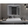 Mexen Ner beleuchteter Badezimmerspiegel 100 x 80 cm, LED 6000K, Antibeschlag - 9809-100-080-611-00