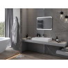 Mexen Nida beleuchteter Badezimmerspiegel 80 x 60 cm, LED 6000K, Antibeschlag - 9806-080-060-611-00