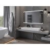 Mexen Nida beleuchteter Badezimmerspiegel 140 x 80 cm, LED 6000K, Antibeschlag - 9806-140-080-611-00