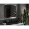 Mexen Nida beleuchteter Badezimmerspiegel 100 x 100 cm, LED 6000K, Antibeschlag - 9806-100-100-611-00