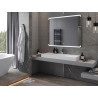 Mexen Nida beleuchteter Badezimmerspiegel 120 x 100 cm, LED 6000K, Antibeschlag - 9806-120-100-611-00