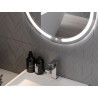 Mexen Rose beleuchteter Badezimmerspiegel, rund 70 cm, LED 6000K, Antibeschlag - 9810-070-070-611-00