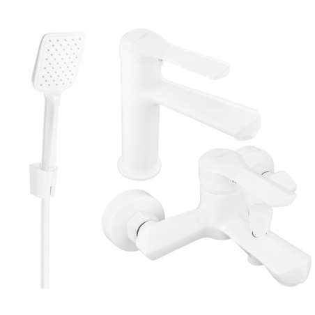 Mexen Sabre R62 Badewannen-Set, weiß - 72103R62-20