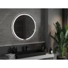 Mexen Rose beleuchteter Badezimmerspiegel, rund 90 cm, LED 6000K, Antibeschlag - 9810-090-090-611-00