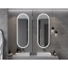Mexen Bono beleuchteter Badezimmerspiegel 55 x 155 cm, LED 6000K, Anti-Fog - 9816-055-155-611-00