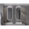 Mexen Bono beleuchteter Badezimmerspiegel 55 x 155 cm, LED 6000K, Antibeschlag - 9816-055-155-611-00