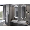 Mexen Bono beleuchteter Badezimmerspiegel 55 x 155 cm, LED 6000K, Anti-Fog - 9816-055-155-611-00