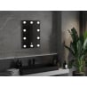 Mexen Dona beleuchteter Badezimmerspiegel 50 x 70 cm, LED 6000K, Antibeschlag - 9818-050-070-611-00