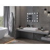Mexen Dona beleuchteter Badezimmer-Spiegel 80 x 60 cm, LED 6000K, Antibeschlag - 9818-080-060-611-00