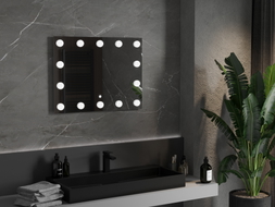 Mexen Dona beleuchteter Badezimmerspiegel 80 x 60 cm, LED 6000K, Antibeschlag - 9818-080-060-611-00