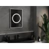 Mexen Koga beleuchteter Badezimmerspiegel 50 x 70 cm, LED 6000K, Antibeschlag - 9821-050-070-611-00