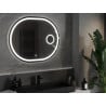 Mexen Umba beleuchteter Badezimmerspiegel mit Kosmetikspiegel 100 x 80 cm, LED 6000K, Antibeschlag - 9822-100-080-611-00