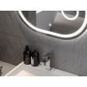 Mexen Umba beleuchteter Badezimmerspiegel mit Kosmetikspiegel 100 x 80 cm, LED 6000K, Antibeschlag - 9822-100-080-611-00